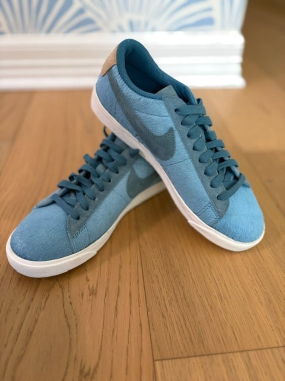 NWOB Nike Women's Blazer Low LX 'Fashion Week' (Smokey Blue) Size 7